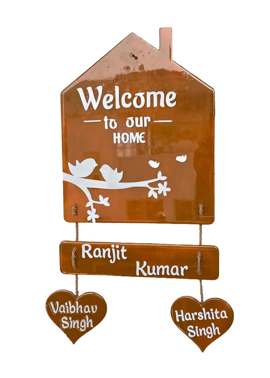 Personalized Home Name Plate